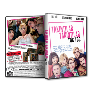 Takıntılar, Takıntılar - Toc Toc 2017 Türkçe Dvd Cover Tasarımı